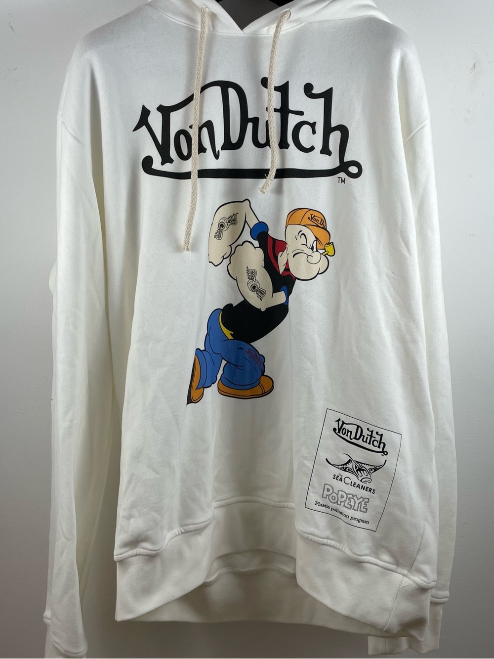 Von Dutch Popeye Hoodie NWT